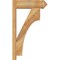Ekena Millwork Westlake Rough Sawn Arts and Crafts Outlooker, Western Red Cedar, 6"W x 18"D x 30"H OUT06X18X30WTL03RWR - alternate 2